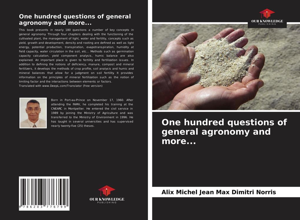 One hundred questions of general agronomy and more...