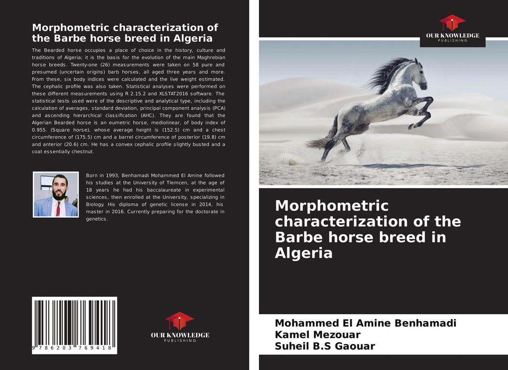 Morphometric characterization of the Barbe horse breed in Algeria