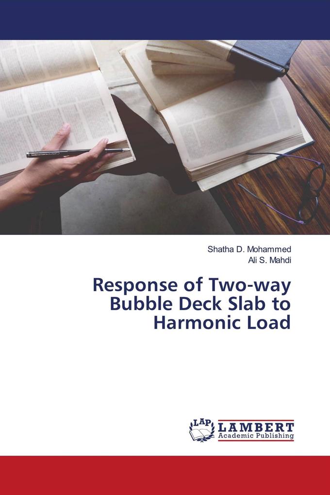 Response of Two-way Bubble Deck Slab to Harmonic Load