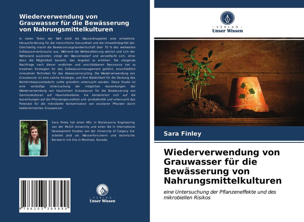 Wiederverwendung von Grauwasser für die Bewässerung von Nahrungsmittelkulturen