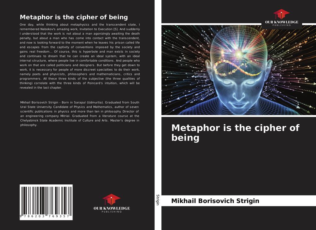 Metaphor is the cipher of being