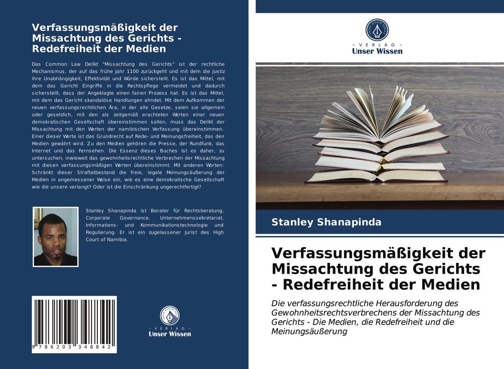 Verfassungsmäßigkeit der Missachtung des Gerichts - Redefreiheit der Medien
