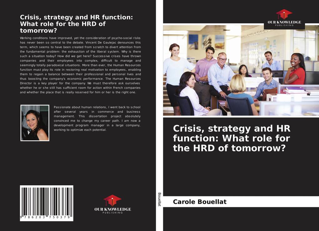 Crisis strategy and HR function: What role for the HRD of tomorrow?