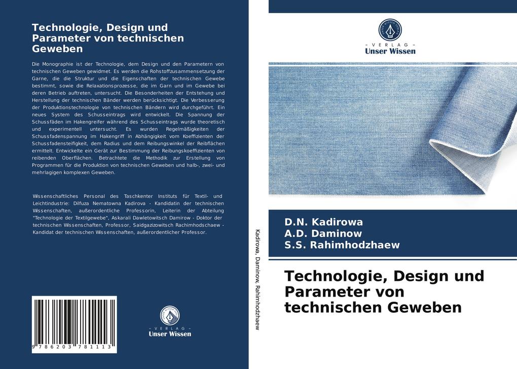 Technologie Design und Parameter von technischen Geweben