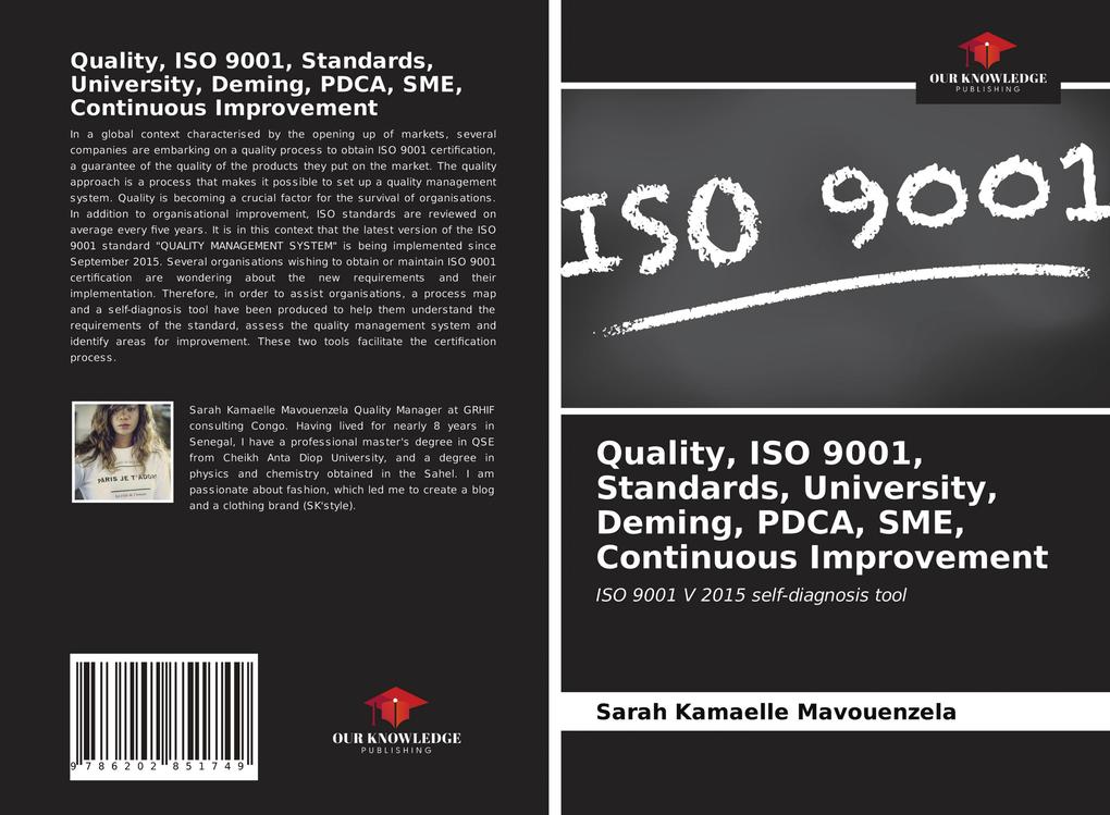 Quality ISO 9001 Standards University Deming PDCA SME Continuous Improvement