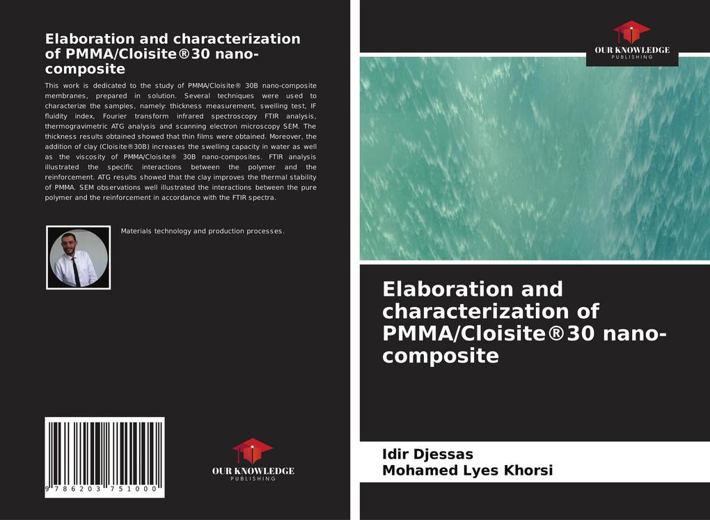 Elaboration and characterization of PMMA/Cloisite®30 nano-composite