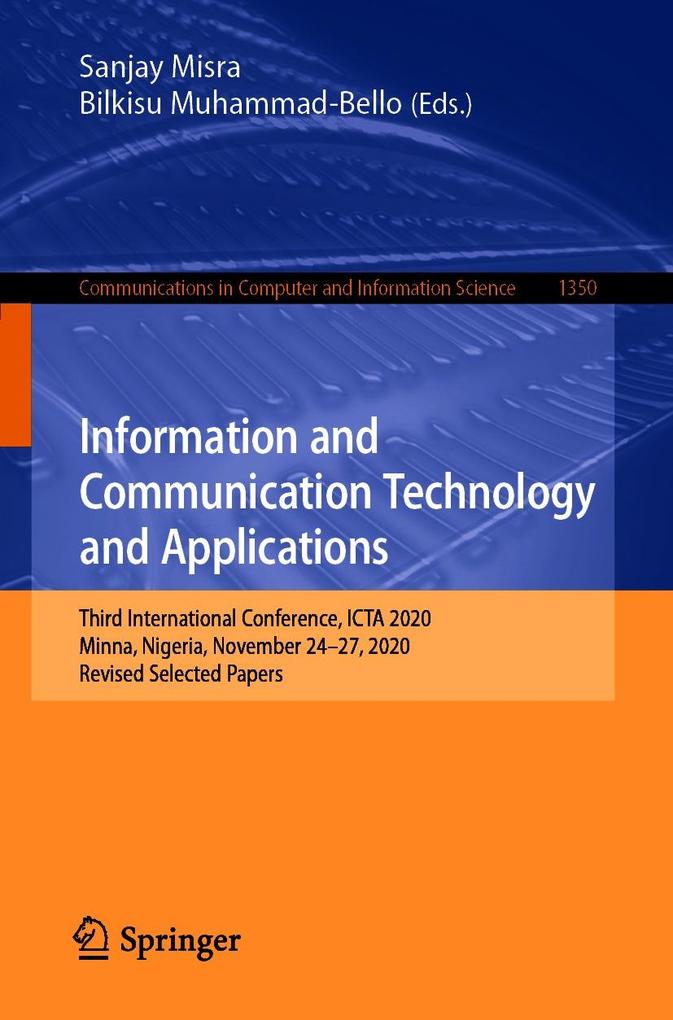 Information and Communication Technology and Applications