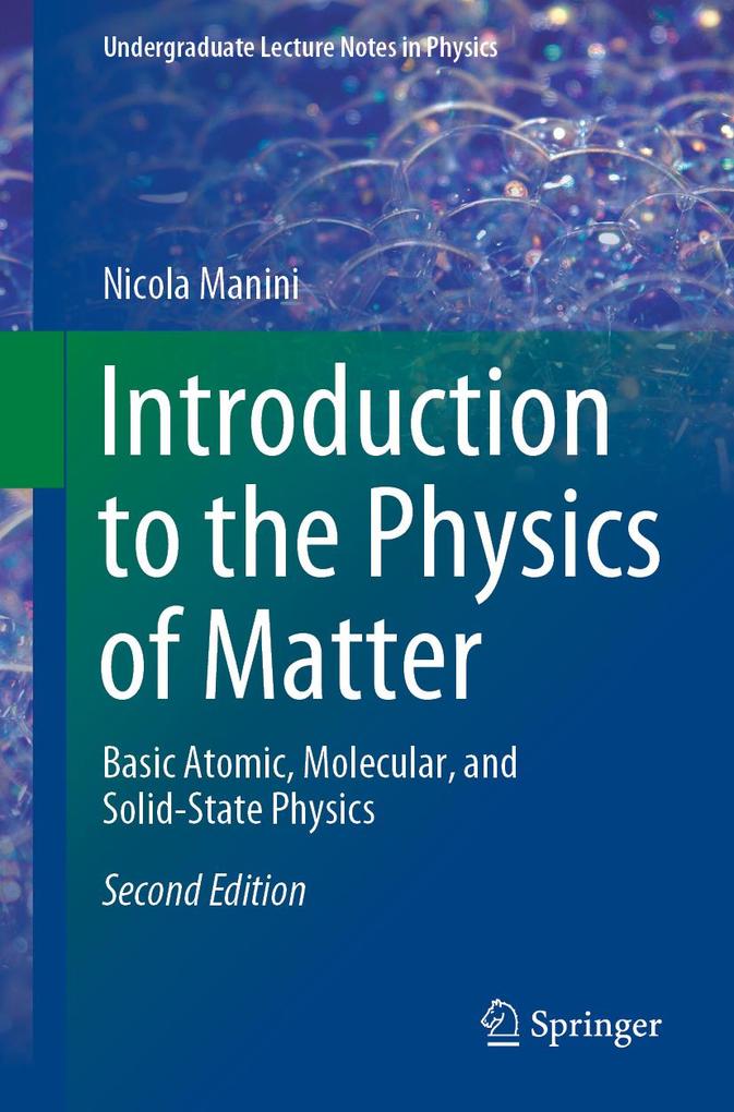 Introduction to the Physics of Matter
