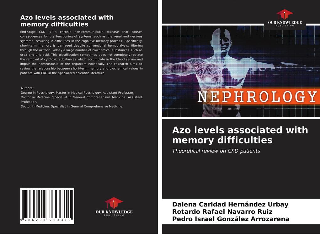 Azo levels associated with memory difficulties