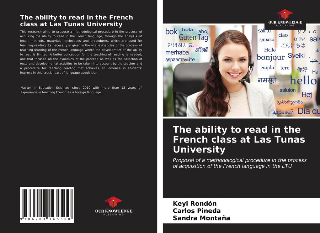 The ability to read in the French class at Las Tunas University