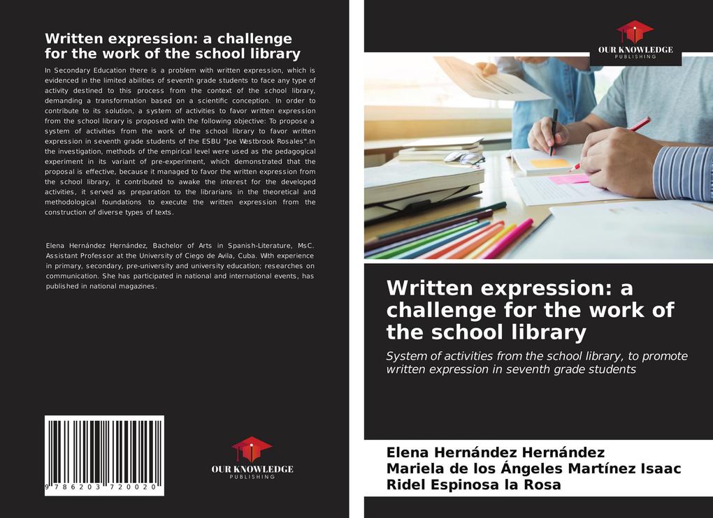 Written expression: a challenge for the work of the school library
