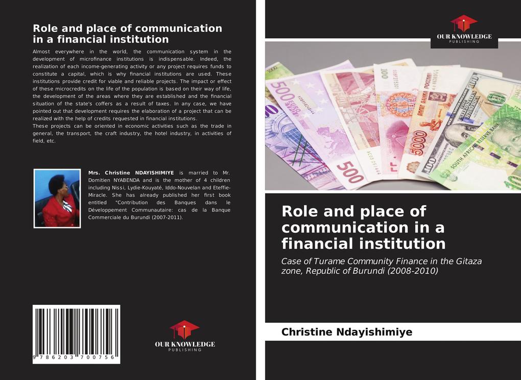 Role and place of communication in a financial institution