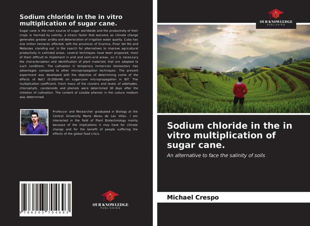 Sodium chloride in the in vitro multiplication of sugar cane.
