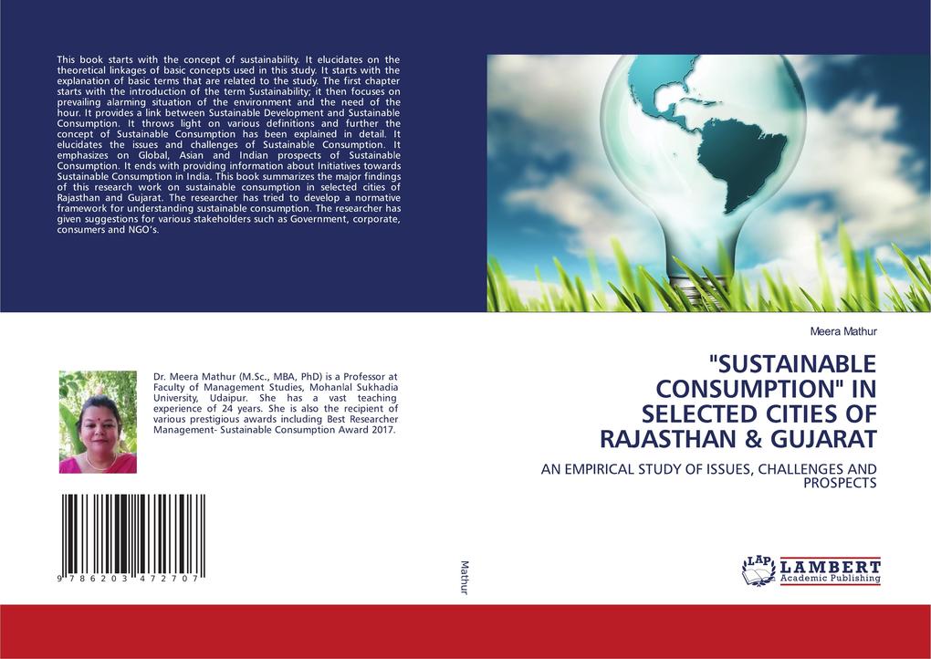 'SUSTAINABLE CONSUMPTION' IN SELECTED CITIES OF RAJASTHAN & GUJARAT