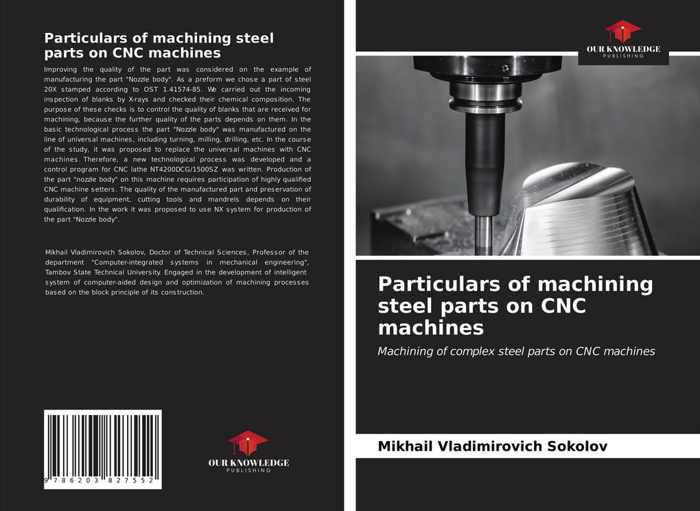 Particulars of machining steel parts on CNC machines