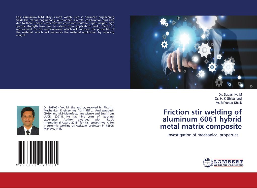 Friction stir welding of aluminum 6061 hybrid metal matrix composite
