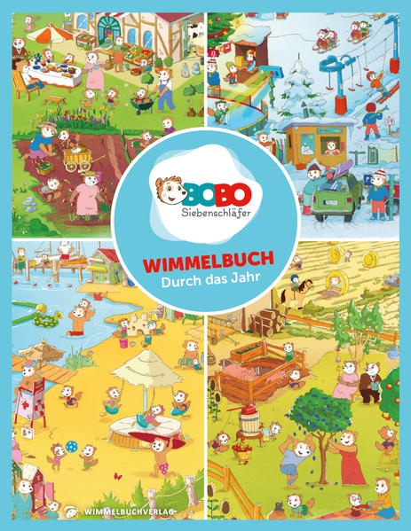 Image of Bobo Siebenschläfer Wimmelbuch - Durch das Jahr mit Bobo Siebenschläfer