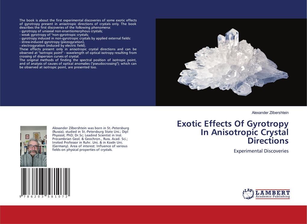Exotic Effects Of Gyrotropy In Anisotropic Crystal Directions