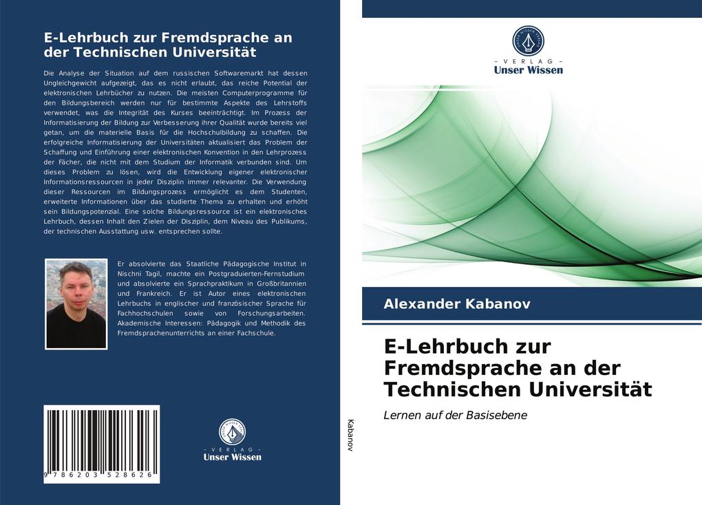 E-Lehrbuch zur Fremdsprache an der Technischen Universität