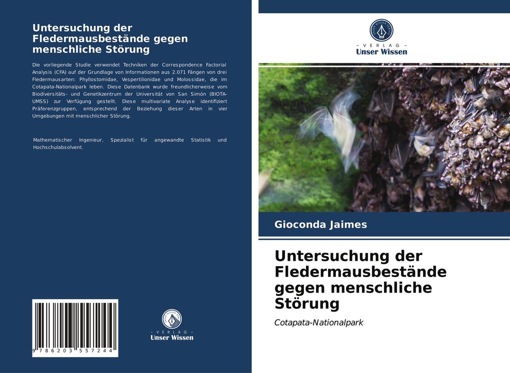 Untersuchung der Fledermausbestände gegen menschliche Störung