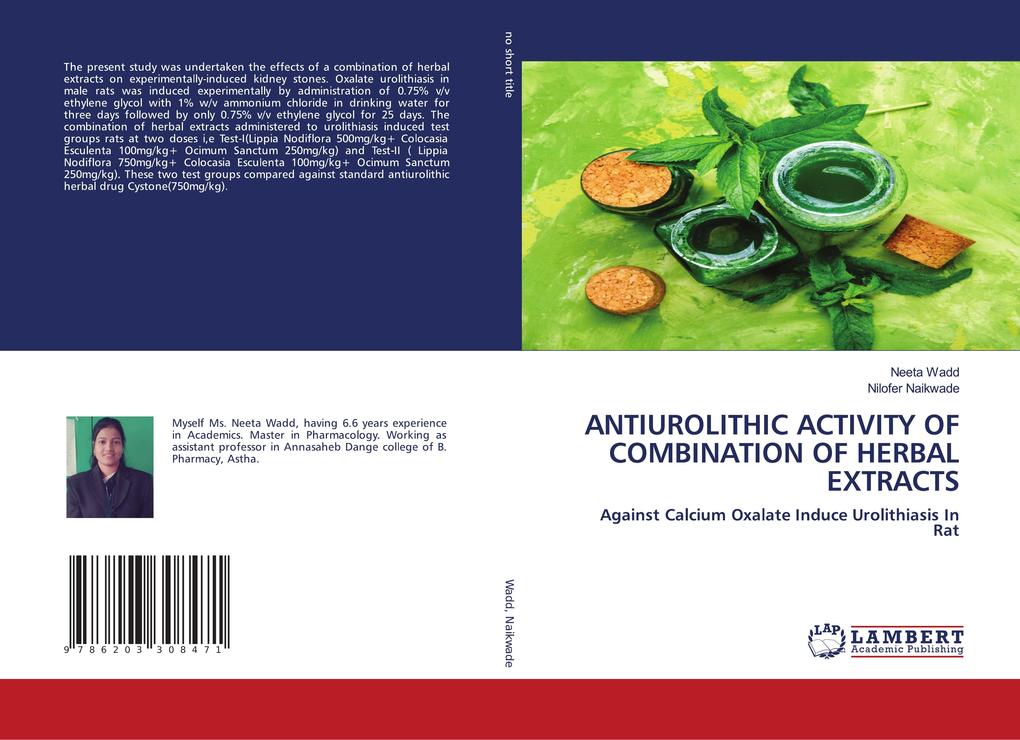 ANTIUROLITHIC ACTIVITY OF COMBINATION OF HERBAL EXTRACTS