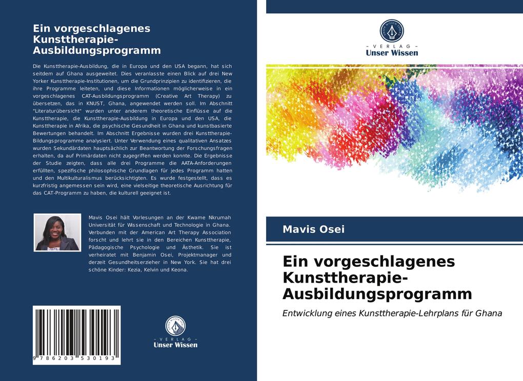 Ein vorgeschlagenes Kunsttherapie-Ausbildungsprogramm