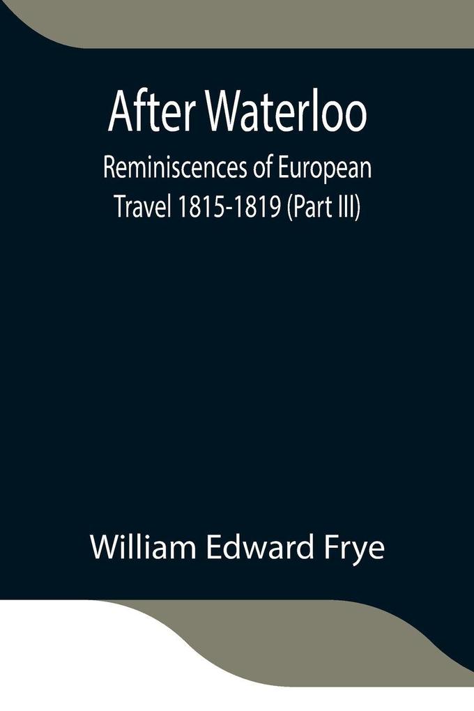 After Waterloo