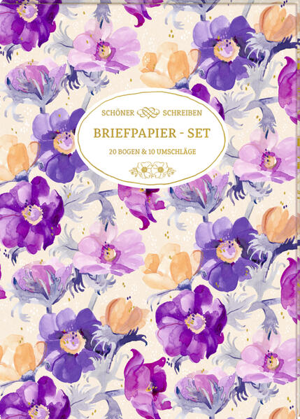Coppenrath - All about - Briefpapier-Set - All about purple