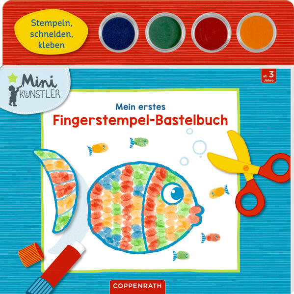 Image of Mein erstes Fingerstempel-Bastelbuch