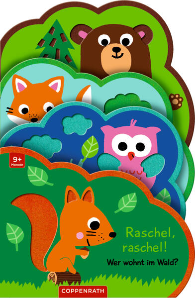 Image of Mein Filz-Fühlbuch: Raschel raschel! Wer wohnt im Wald?