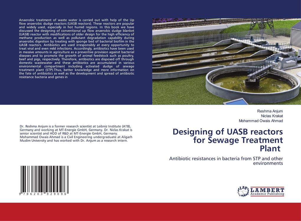 ing of UASB reactors for Sewage Treatment Plant