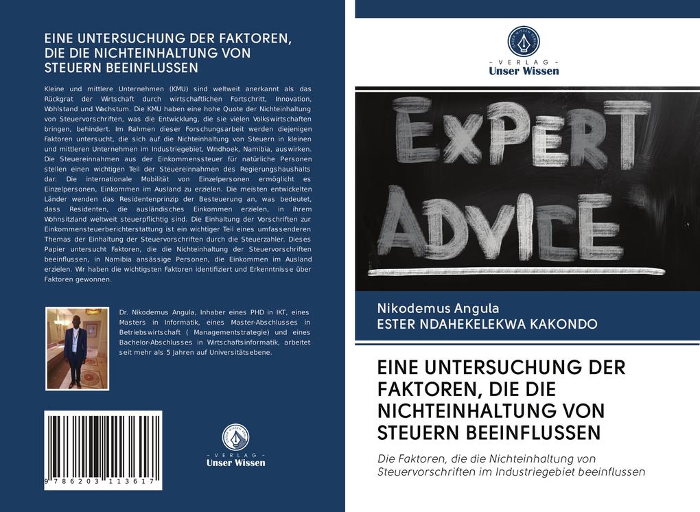 EINE UNTERSUCHUNG DER FAKTOREN DIE DIE NICHTEINHALTUNG VON STEUERN BEEINFLUSSEN