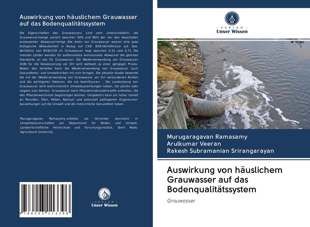 Auswirkung von häuslichem Grauwasser auf das Bodenqualitätssystem