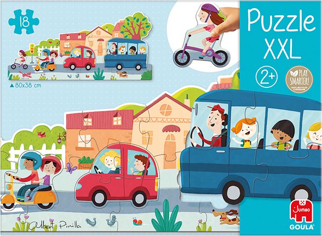 GOULA - XXL-Puzzle Fahrzeuge