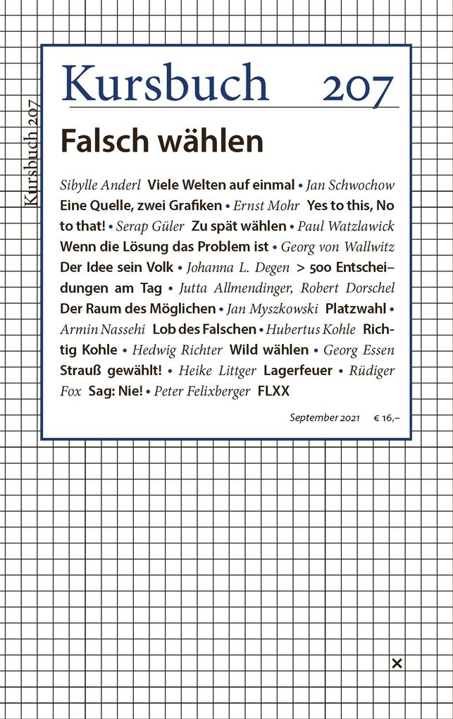 Kursbuch 207