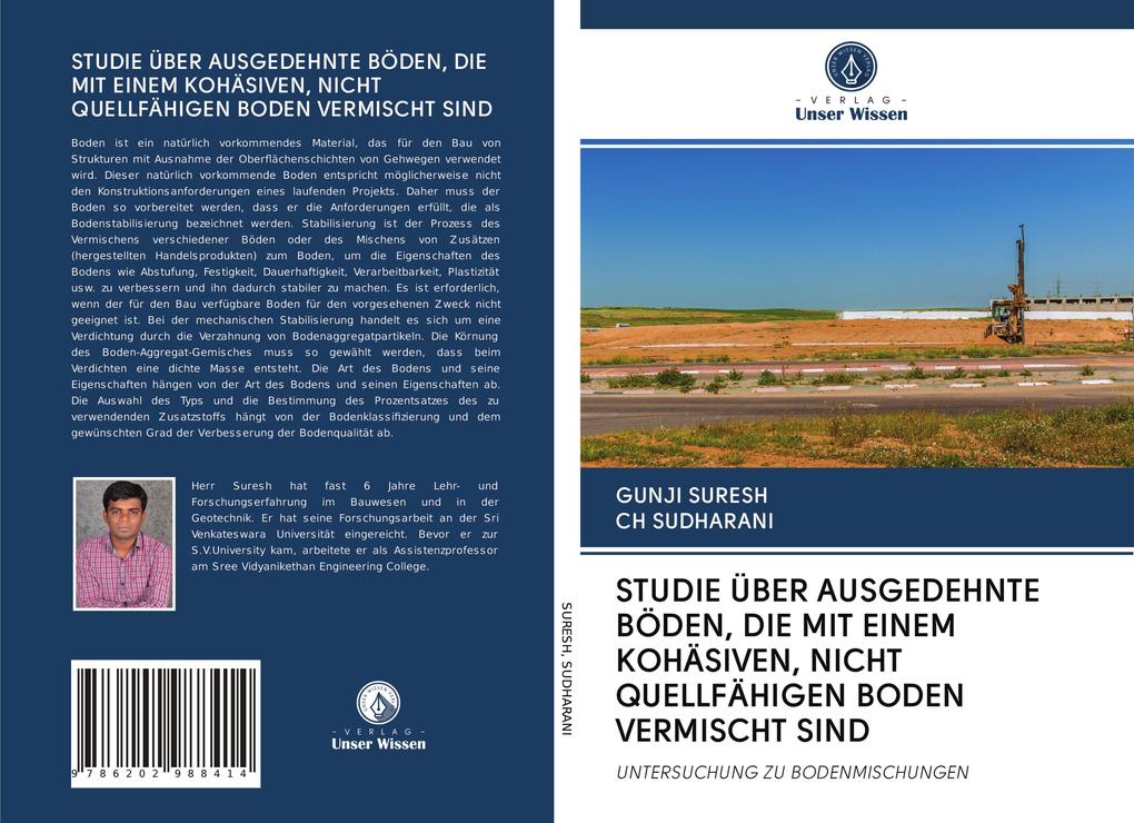 STUDIE ÜBER AUSGEDEHNTE BÖDEN DIE MIT EINEM KOHÄSIVEN NICHT QUELLFÄHIGEN BODEN VERMISCHT SIND