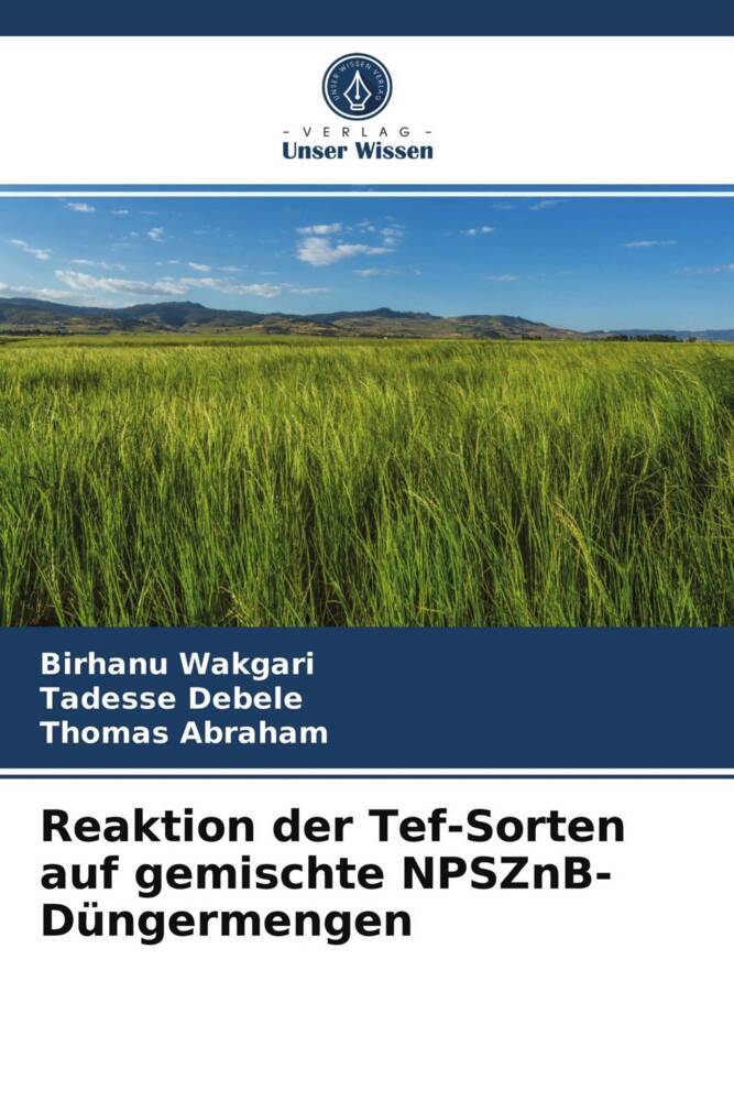 Reaktion der Tef-Sorten auf gemischte NPSZnB-Düngermengen