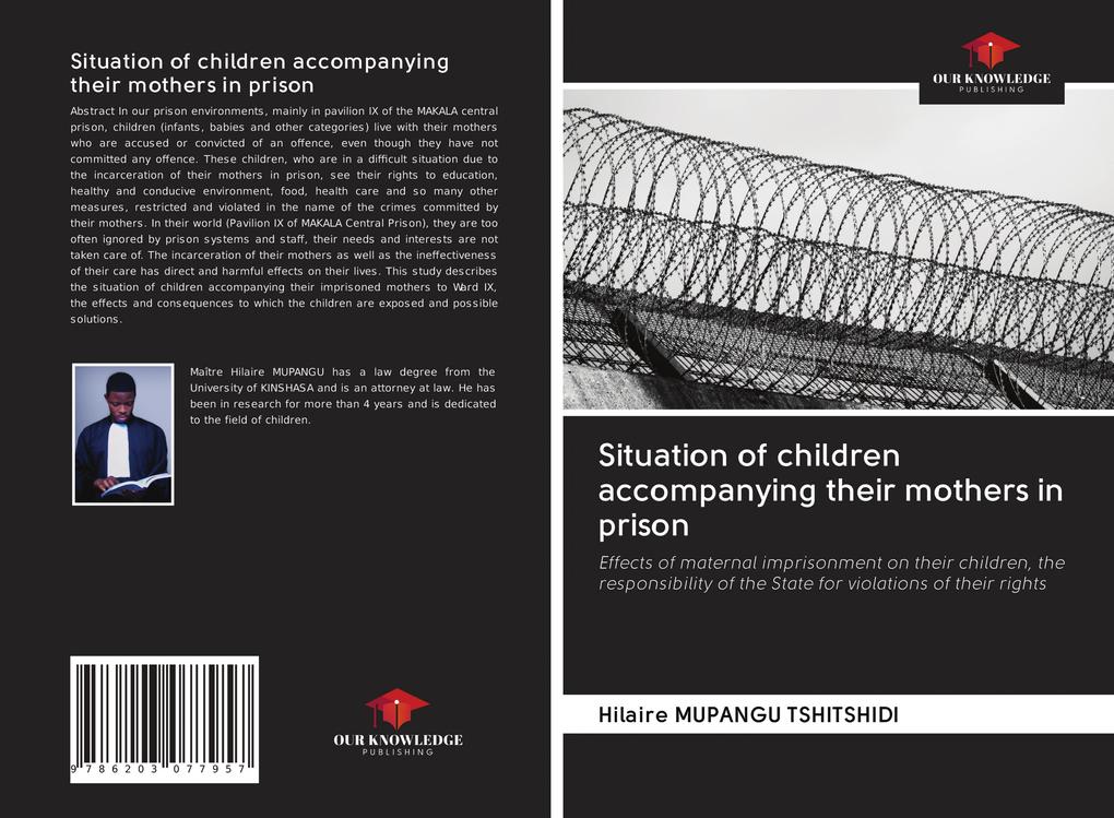 Situation of children accompanying their mothers in prison
