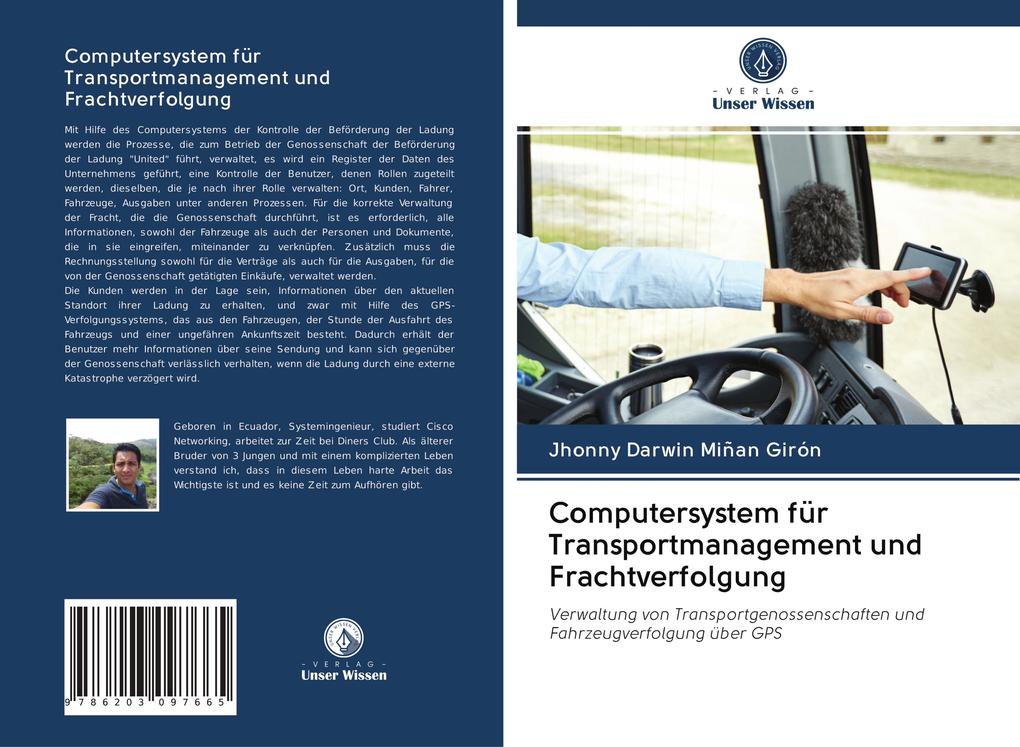 Computersystem für Transportmanagement und Frachtverfolgung