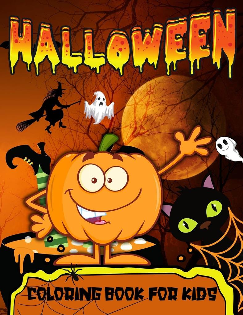 Image of Halloween Coloring Book For Toddlers