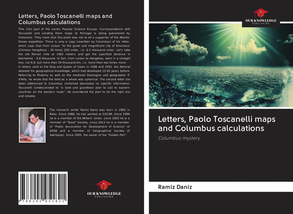 Letters Paolo Toscanelli maps and Columbus calculations