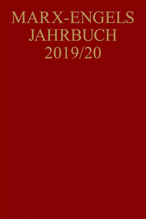Marx-Engels-Jahrbuch 2019/20