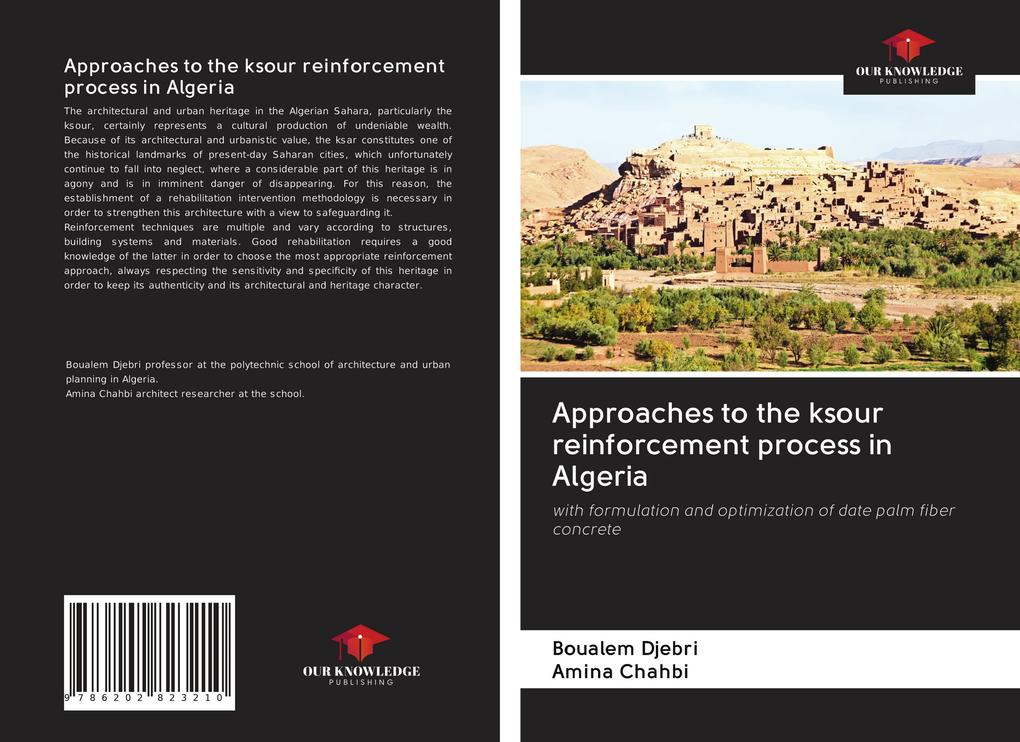 Approaches to the ksour reinforcement process in Algeria