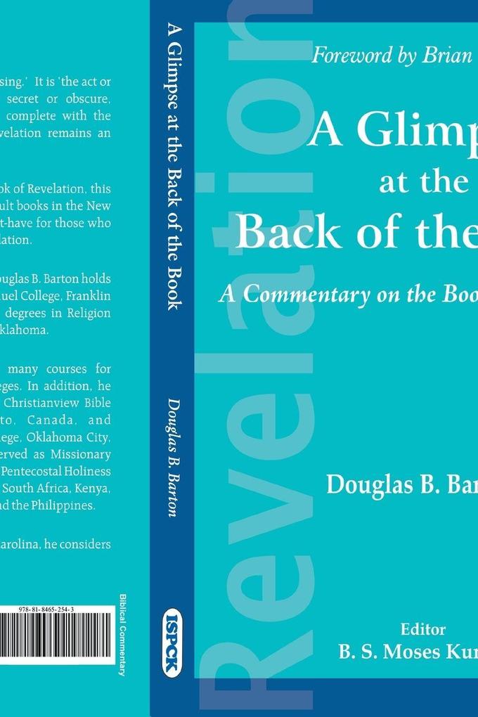 A Glimpse at the back of the Book