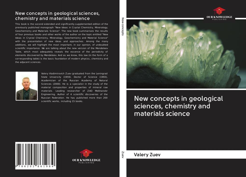New concepts in geological sciences chemistry and materials science
