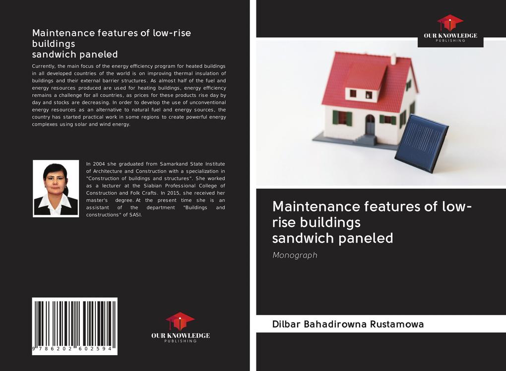 Maintenance features of low-rise buildings sandwich paneled