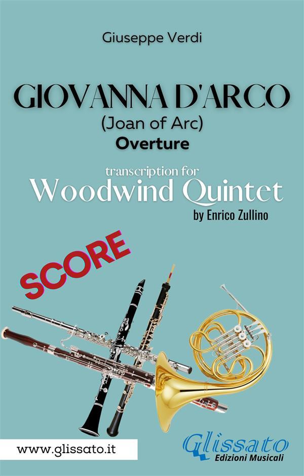 Giovanna d‘Arco - Woodwind Quintet (SCORE)