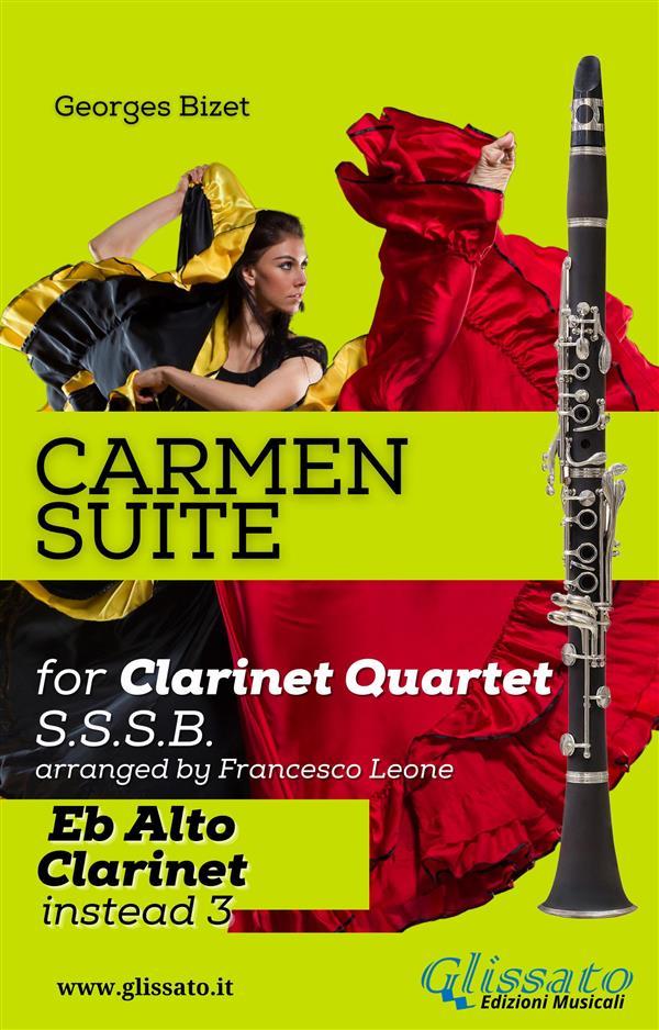 Carmen Suite for Clarinet Quartet (Alto Clarinet)