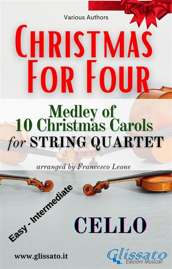 Cello part - String Quartet Medley Christmas for four