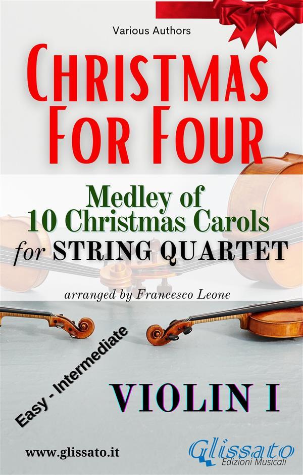 Violin I part - String Quartet Medley Christmas for four